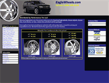 Tablet Screenshot of eaglewheels.com